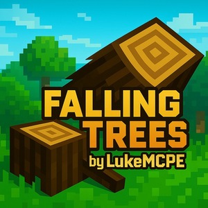 Мод Falling Trees By LukeMCPE для Minecraft 1.12.2