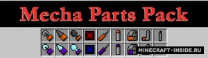 Мод Flan’s Mecha Parts Pack для Minecraft 1.12.2, 1.8, 1.7.10
