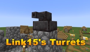 Мод Link15's Turrets для Minecraft 1.19.4