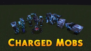Мод Charged Mobs для Minecraft 1.21.5, 1.21.4, 1.21.3,  ...
