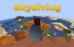Мод Skydiving / Paragliding для Minecraft 1.21.1