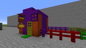 Мод Rainbow Wood для Minecraft 1.21.1