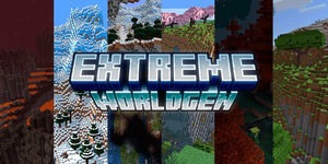 Мод Extreme Worldgen для Minecraft 1.21.5