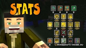 Мод Goki Stats для Minecraft 1.7.10 - 1.7.2