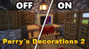 Мод Perry´s Decorations 2 для Minecraft 1.21.1
