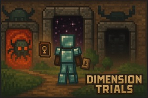 Мод Dimension Trials для Minecraft 1.21.1