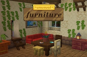 Мод Unusual Furniture для Minecraft 1.21.1, 1.20.1