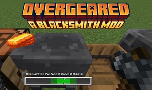 Мод Overgeared для Minecraft 1.20.1