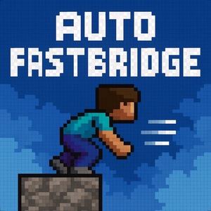 Мод Auto Fastbridge для Minecraft 1.21.1