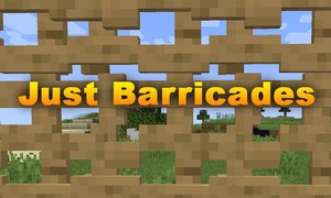 Мод Just Barricades для Minecraft 1.20.1