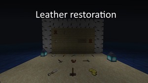 Мод Leather restoration для Minecraft 1.16.5