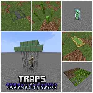 Мод TheDragon's Traps для Minecraft 1.20.1