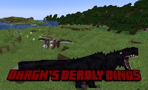 Мод DragN's Deadly Dinos: Reconstructed для Minecraft 1.20.1