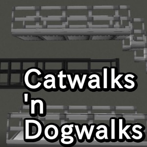 Мод Catwalks 'n Dogwalks для Minecraft 1.20.1