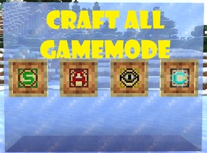 Мод Craft all Gamemodes для Minecraft 1.21.4