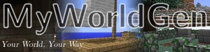 Мод MyWorldGen для Minecraft 1.9, 1.8.9, 1.8,  ...