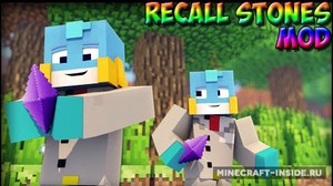 Мод Recall Stones для Minecraft 1.9.4, 1.7.10, 1.7.2