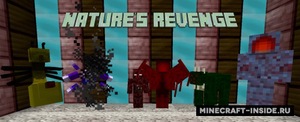 Мод Nature's Revenge для Minecraft 1.7.10