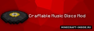 Мод Craftable Music Discs для Minecraft 1.9.4, 1.9, 1.8.9,  ...