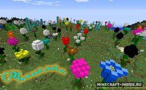 Мод Flowercraft для Minecraft 1.10.2, 1.9.4, 1.9,  ...