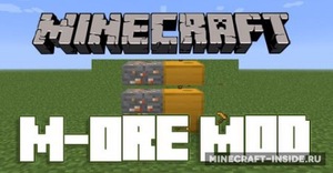 Мод M-Ore для Minecraft 1.10.2, 1.9, 1.8,  ...