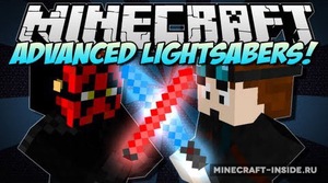 Мод Advanced Lightsaber для Minecraft 1.7.10