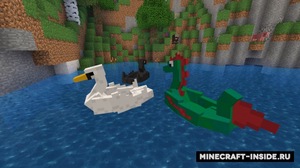 Мод Paddle Boats для Minecraft 1.7.10