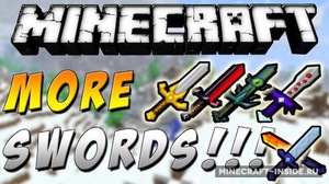 Мод More Swords для Minecraft 1.8.9, 1.7.10, 1.7.2,  ...