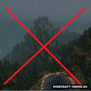 Мод No More Rain для Minecraft 1.7.10