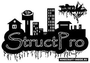 Мод StructPro для Minecraft 1.12.2, 1.12.1, 1.12,  ...