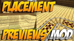 Мод Placement Preview для Minecraft 1.12.2, 1.12.1, 1.12,  ...