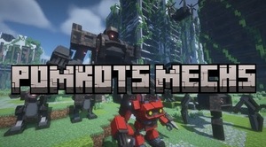 Мод Pomkots Mechs для Minecraft 1.20.1