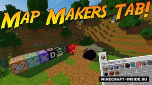 Мод Builder's Tabs (Map Maker’s Tab) для Minecraft 1.20.4, 1.20.3, 1.20.2,  ...