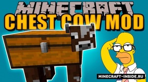 Мод Chest Cow для Minecraft 1.18.2, 1.16.5, 1.16.4,  ...