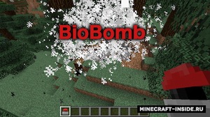 Мод BioBomb для Minecraft 1.10.2, 1.7.10