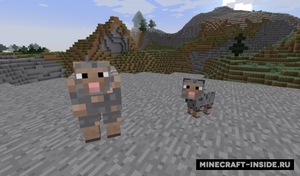 Мод Ore Sheep для Minecraft 1.12.2, 1.7.10