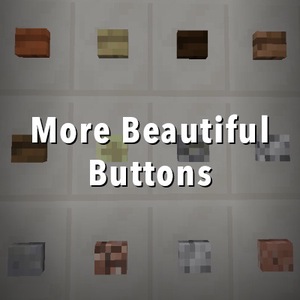 Мод More Beautiful Buttons для Minecraft 1.20.4, 1.20.2, 1.20.1,  ...