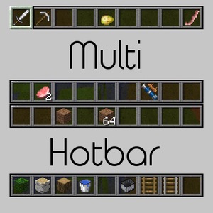 Мод Multi-Hotbar для Minecraft 1.12.2, 1.12.1, 1.12,  ...