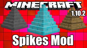 Мод Spikes для Minecraft 1.12.2, 1.12.1, 1.12,  ...