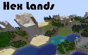 Мод HexLands (Updated) для Minecraft 1.21.8, 1.21.7, 1.21.6