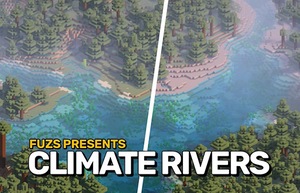 Мод Climate Rivers для Minecraft 1.21.8, 1.21.7, 1.21.5,  ...