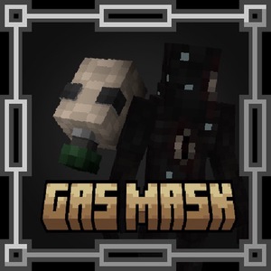 Мод SCP-1499, The Gas Mask для Minecraft 1.20.1, 1.19.4