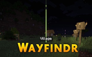 Мод Wayfindr для Minecraft 1.21.4