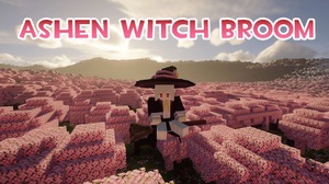 Мод Ashen Witch Broom для Minecraft 1.21.1