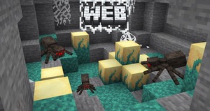Мод PotatoWolfie 's Web для Minecraft 1.21.8 - 1.21.6