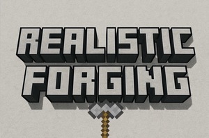 Мод Realistic forging для Minecraft 1.20.1