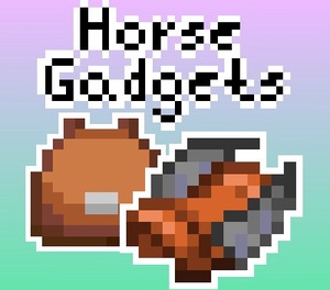 Мод HorseGadgets для Minecraft 1.21.8