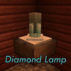 Мод Diamond Lamp для Minecraft 1.12.2 - 1.12