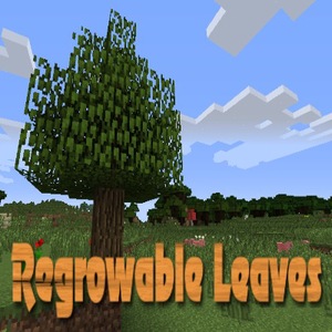 Мод Regrowable Leaves для Minecraft 1.12.2, 1.10.2, 1.7.10