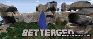 Мод BetterGeo для Minecraft 1.12.2, 1.7.10